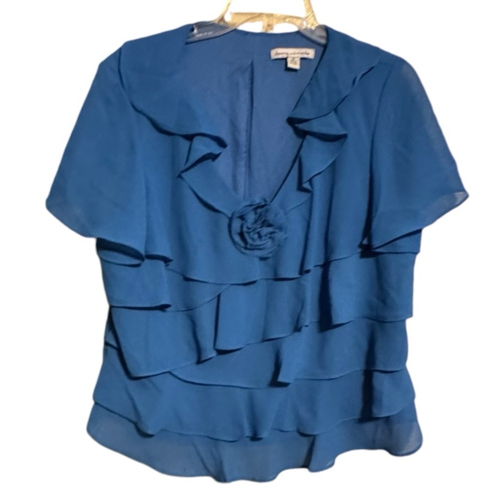 Danny And Nicole Blue Top